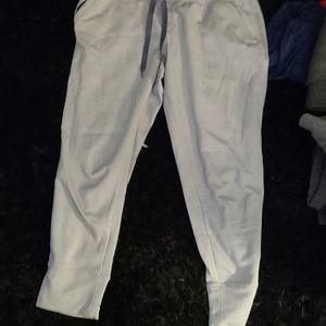 Yoga pants and one pair of sweats